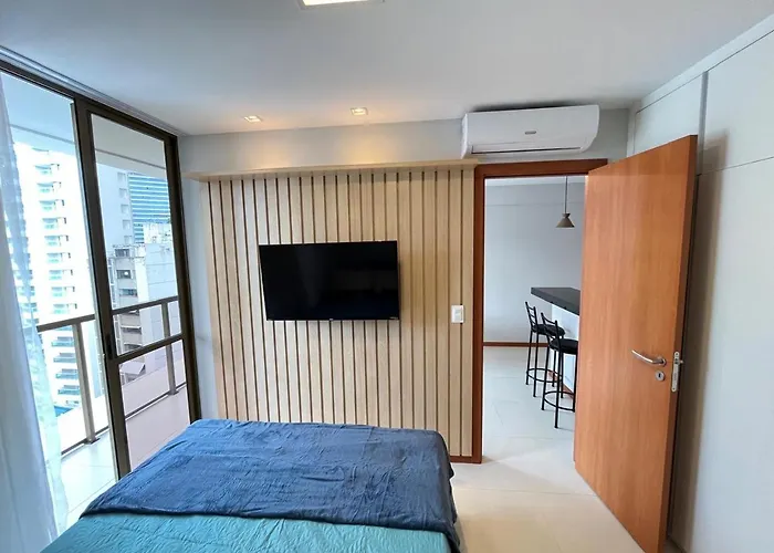 Novo Apartamento Quarto E Sala Proximo Da Praia Do Porto Da Barra